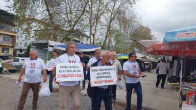 Fındıklı Demokrasi Güçleri 10 Ekim Ankara Gar Katliamında Hayatını Kaybedenleri