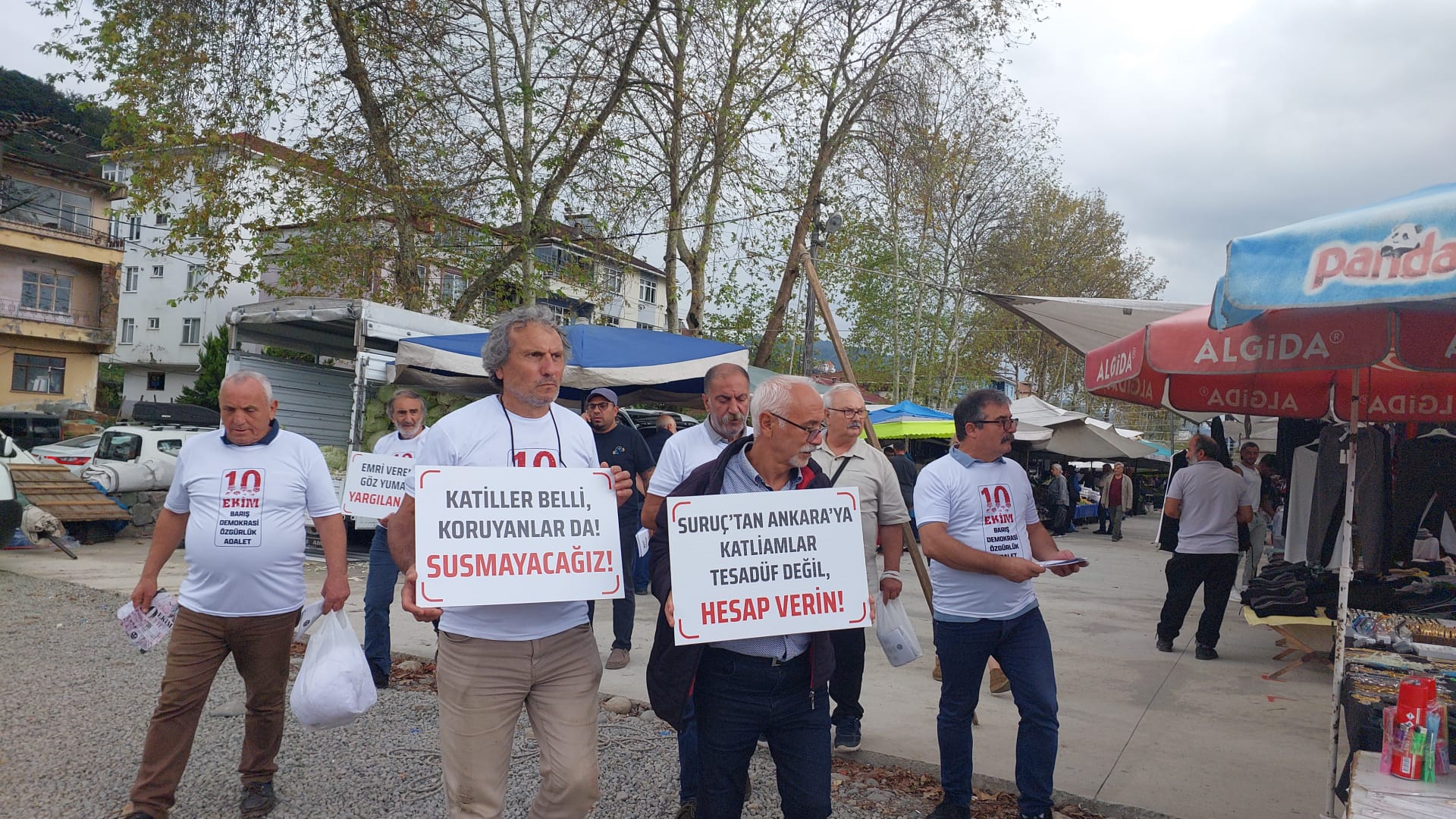 Fındıklı Demokrasi Güçleri 10 Ekim Ankara Gar Katliamında Hayatını Kaybedenleri