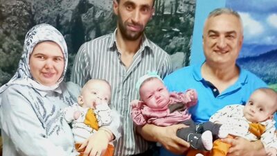 Üçüz bebeklerden biri melek oldu diğer iki kardeş yaşam savaşını