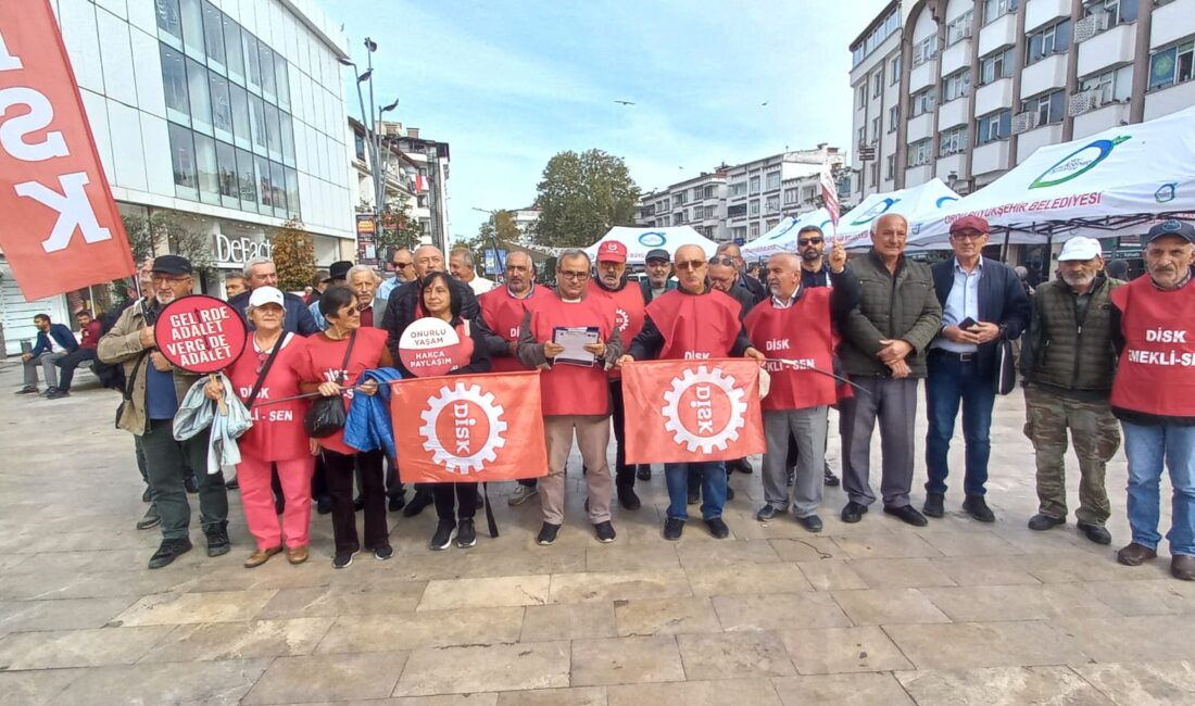 Ordu’da da örgütlenme sürecini hızlandıran DİSK Devrimci Emekliler Sendikası Ordu
