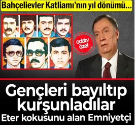 Türkiye’nin siyasi tarihine 7 gencin kanıyla yazılan Bahçelievler Katliamı… Olayı