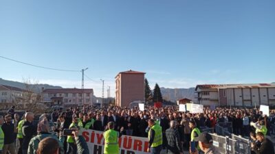 MURGUL’DA SİYANÜR GERGİNLİĞİ BÜYÜYOR: HALK, CENGİZ HOLDİNG VE AKP İKTİDARINA