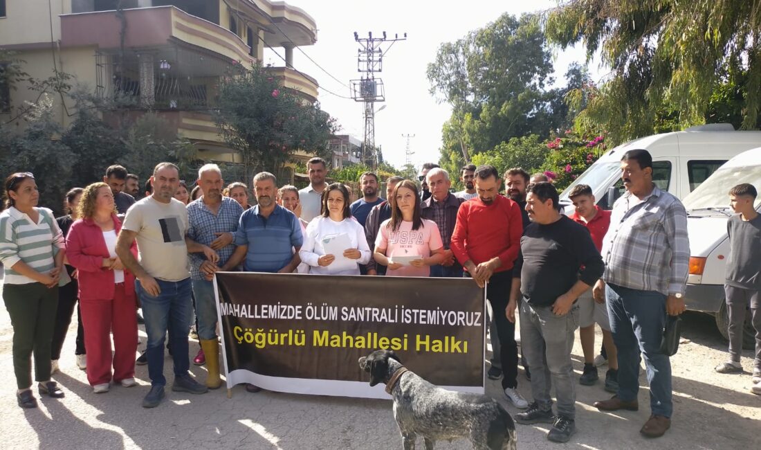 Haber: Gençağa KARAFAZLI (HATAY) – Hatay’ın Samandağ ilçesine bağlı Çöğürlü Mahallesi’nde