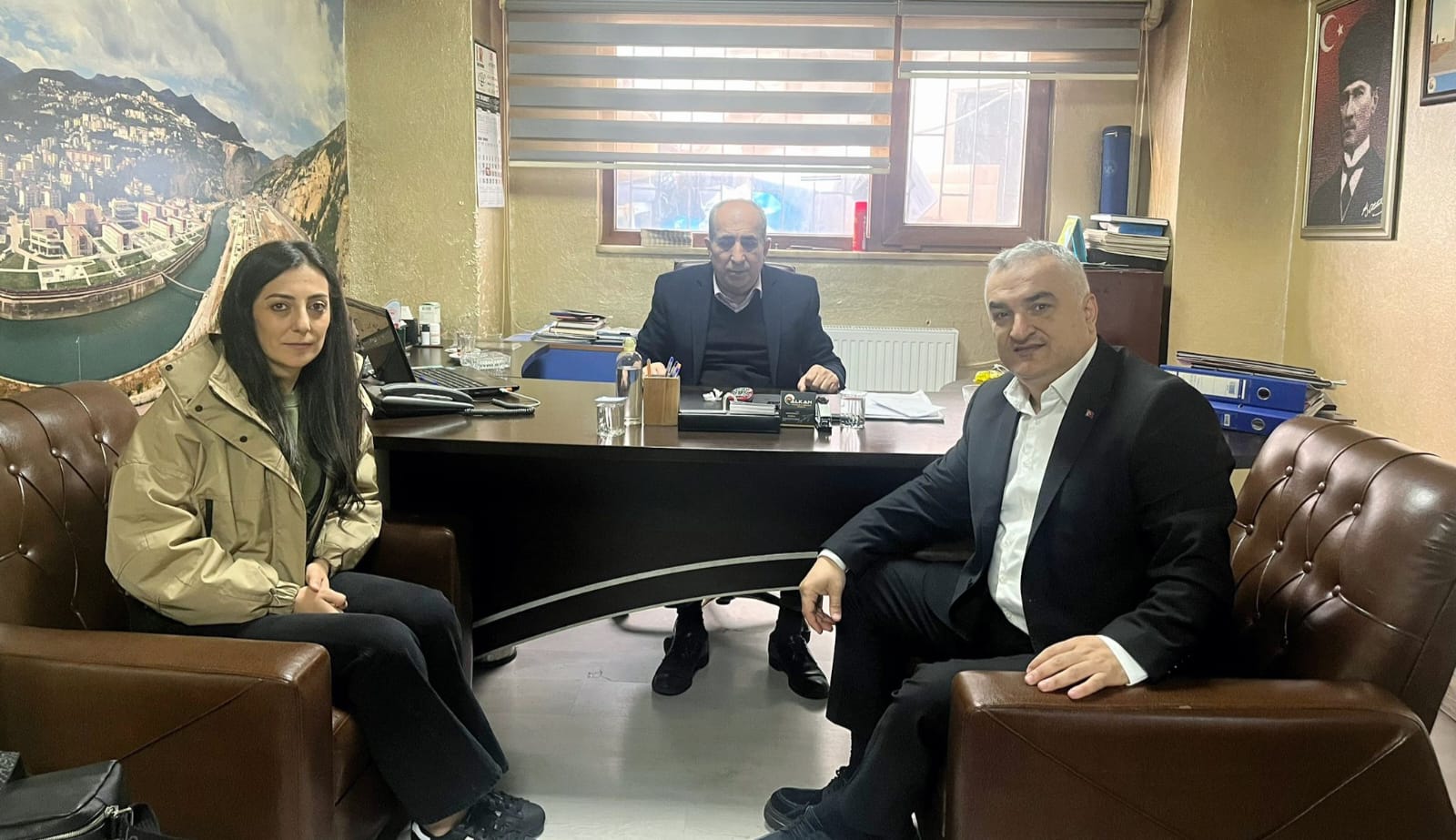 Trabzon Artvinliler Derneği Başkanı Ahmet Külekçi’den AGC Başkanı Zeki Alkan’a