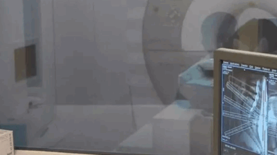 İzmir’de Tire Devlet Hastanesi’nde MR çektiren bir hastanın MR cihazında