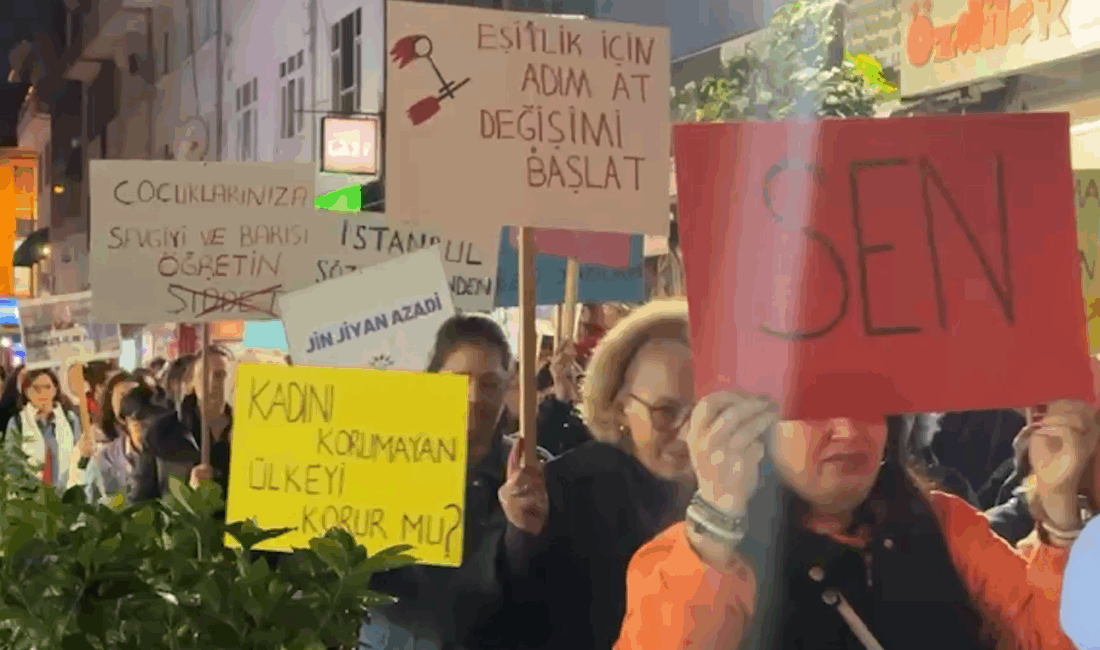 HABAR: Gençağa KARAFAZLI GÖRÜNTÜ:Koray ÖZTÜRNA (RİZE)- Fındıklıda kadına şiddeti protesto