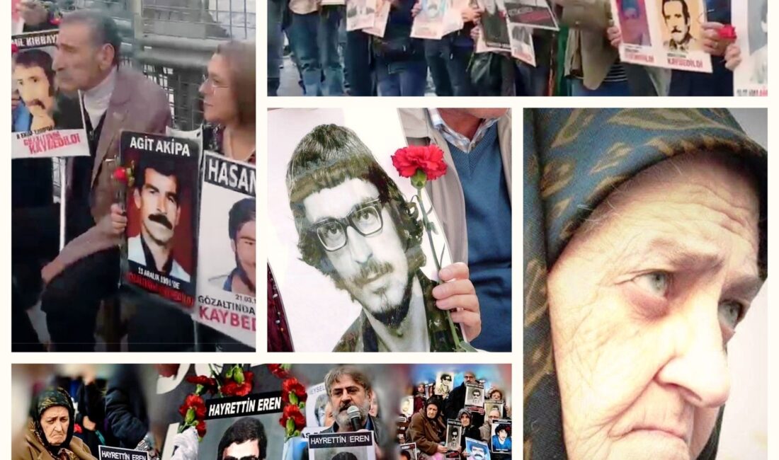 İnsan hakları derneği (İHD)) 1078.eylemin haftasında , 45 yıldır akıbeti