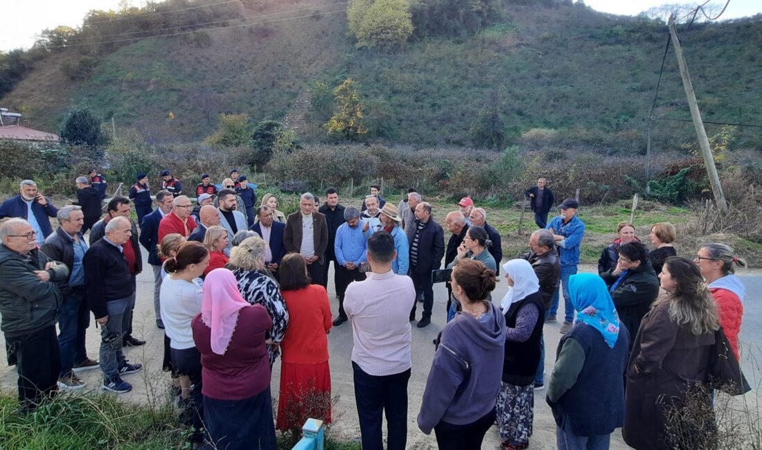 HABER: Gençağa KARAFAZLI GÖRÜNTÜ:Coşkun ÖZBUCAK (ORDU) – Ordu’nun Durugöl Mahallesi’nde,