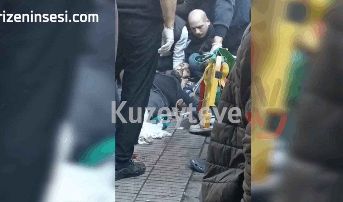 Rize’de Taksi Durağında Silahlı Saldırı: Bir Kişi Yaralandı Rize merkezde