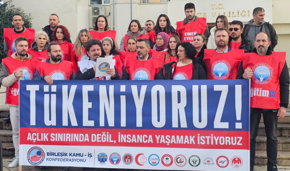 HABER: Gençağa KARAFAZLI(RİZE) – Birleşik Kamu-İş Konfederasyonu’na bağlı sendikalar, 2026