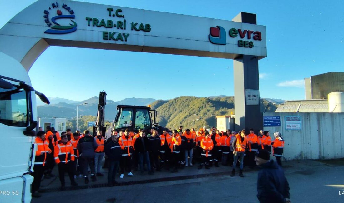 Trabzon ve Rize’nin çöpünü temizleyen işçiler 2 aydır maaş alamadıkları