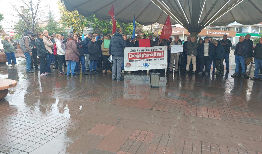 Sol Parti Fındıklı İlçe Örgütü ve Tüm Emekliler Sendikası, hükümetin