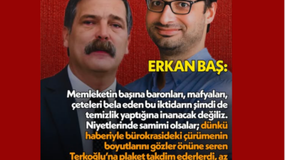 TİP Genel Başkanı Erkan Baş: Memleketin başına baronları, mafyaları, çeteleri