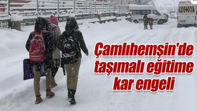 Rize’de etkili olan kar yağışı hayatı olumsuz etkiliyor. Kar kalınlığının