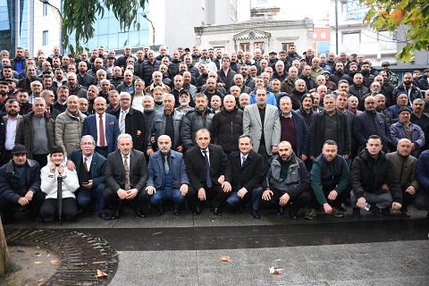 “Şoför esnafımızın hakkını korumak için yeniden adayım” Trabzon Şoförler ve