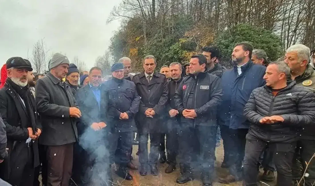 Trabzon Yomra’da Halk Maden Ocağına Karşı Çıktı, Başkan Genç Destek