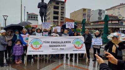 HABER:Gençağa KARAFAZLI (RİZE)- AKP’nin, en düşük emekli maaşının 20 bin