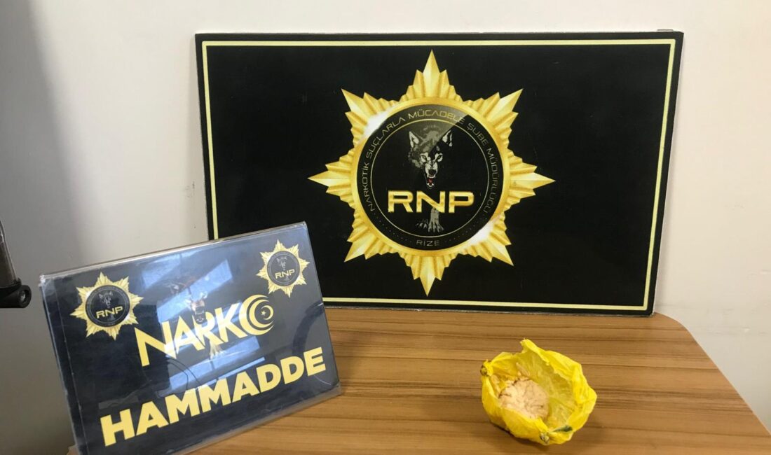 Rize’de Uyuşturucu Satıcılarına operasyon: 3 Kişi Tutuklandı HABER.Gençağa KARAFAZLI (RİZE)-