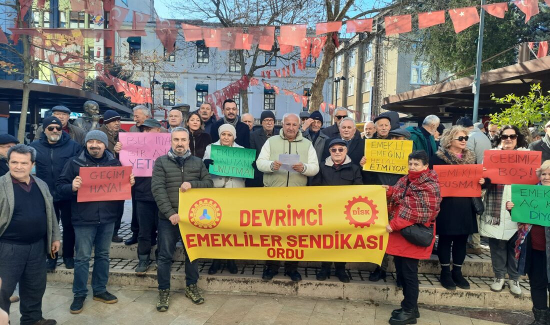 HABER: Coşkun ÖZBUCAK (ORDU) – Emekliler, geçinemedikleri maaşlara karşı bu