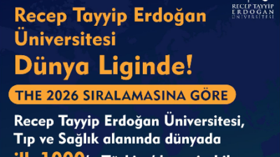 HABER: RTEÜ Basın BÜRO (RİZE) – Recep Tayyip Erdoğan Üniversitesi