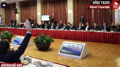 Raporun en anlamlı sonucu “Komisyon tarafından, şerhler ve ret oyları