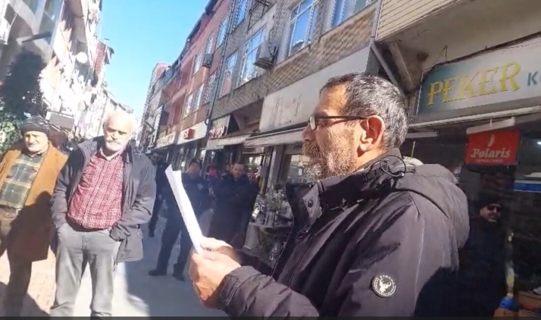 Ezilenlerin Sosyalist Partisi’ne yönelik gözaltı ve tutuklamalar Fındıklı’da protesto edildi