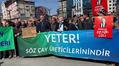 HABER: Selda Karafazlı GÖRÜNTÜ: Gençağa Karafazlı (RİZE)- Rize’de çay üreticileri ve