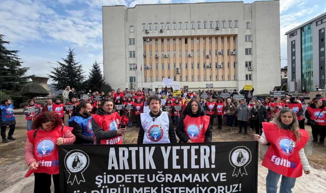 HABER: Gençağa KARAFAZLI (RİZE) – Eğitim İş Sendikası Rize şubesi