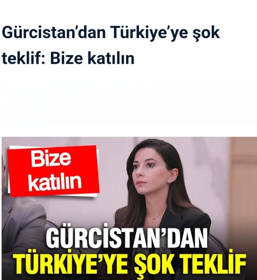 Gürcistan’dan Türkiye’ye şok teklif: Bize katılın! Gürcistan, Azerbaycan ve Türkiye’nin
