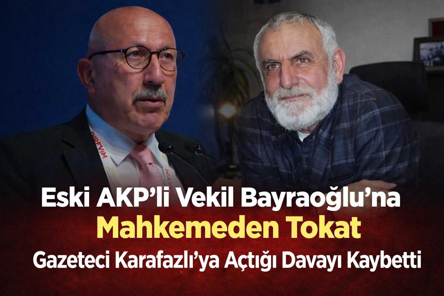 AKP eski milletvekili ve MÜSİAD eski başkanı Bayram Ali Bayramoğlu