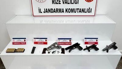 HABER:Gençağa KARAFAZLI RİZE – Rize İl Jandarma Komutanlığı ekiplerince, silah
