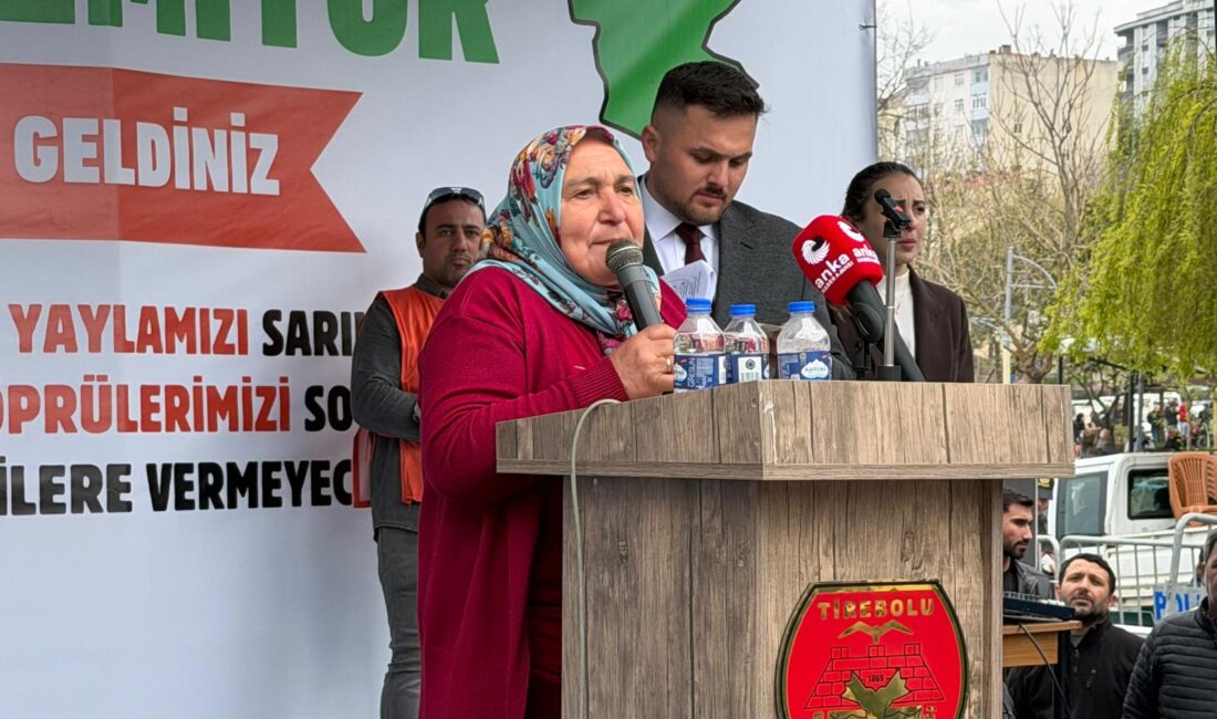 Tirebolu’daki köylü mitingine Esma Teyze’nin sözleri damga vurdu: “Gelsin kurumlar.