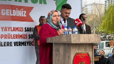 Tirebolu’daki köylü mitingine Esma Teyze’nin sözleri damga vurdu: “Gelsin kurumlar.