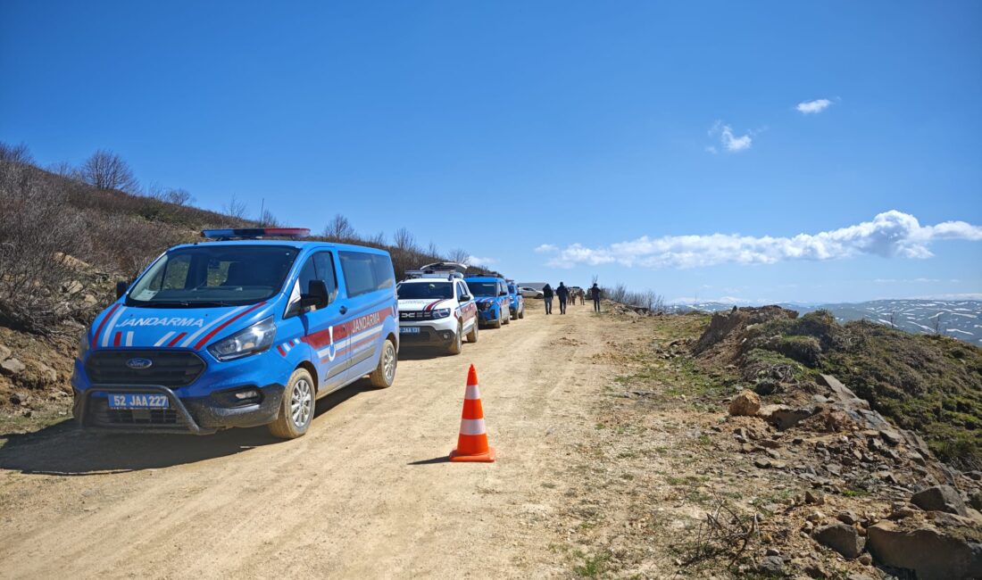 Ordu’nun , Aybastı Perşembe Yaylaları Maden kıskacında Şirket jandarma Korumasında Çalışmalara