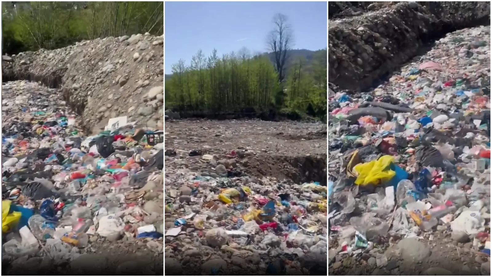 Çevre, Şehircilik ve İklim Değişikliği Bakanlığı, Rize’de açık alanda çöp dökülmesi