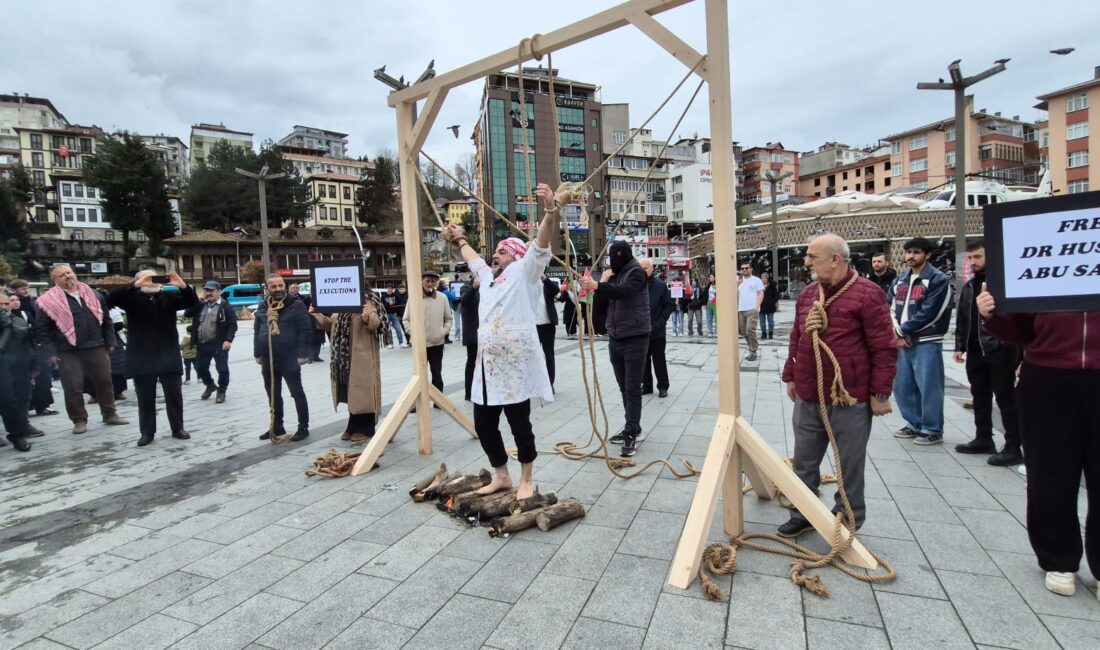 Rize’de İsrail’e İdam Tepkisi: “İdamları Durdurun” Haber. Selda Karafazlı (RİZE)-
