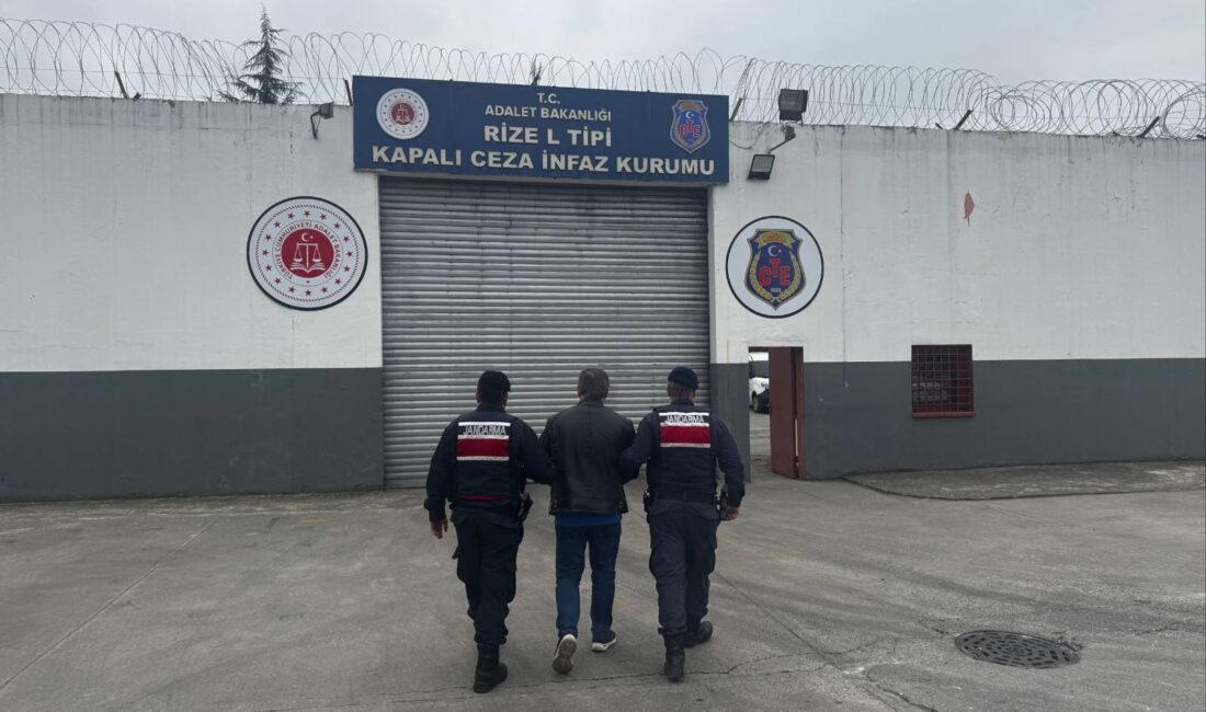Rize İl Jandarma Komutanlığı tarafından 03.04.2026 tarihinde, aranan şahısların yakalanmasına