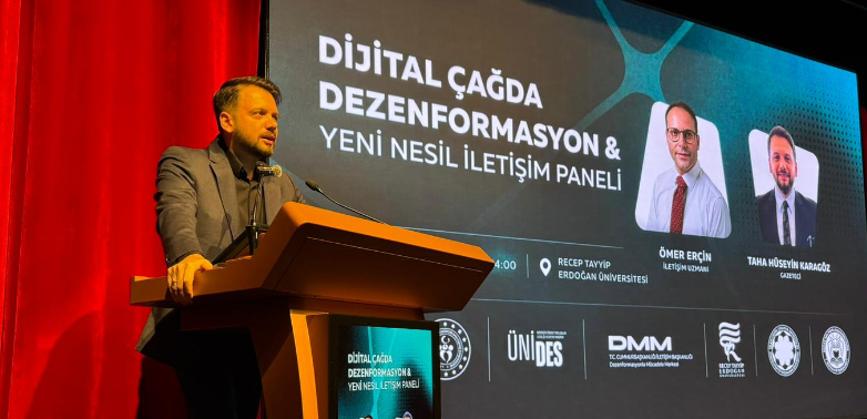 Haber: RTEÜ Basın BÜRO (RİZE) –Recep Tayyip Erdoğan Üniversitesi Dezenformasyonla