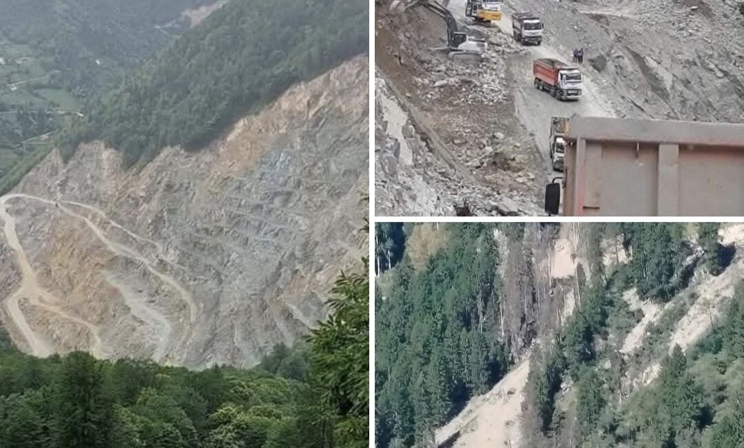 Ahmet Derekaya’nın kaleminden; TAŞ OCAKLARINA NEDEN KARŞIYIZ : sorumsuzca dinamitlerle