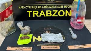 Trabzon Cumhuriyet Başsavcılığı’nın koordinesinde, 5 ilde düzenlenen uyuşturucu operasyonunda 91