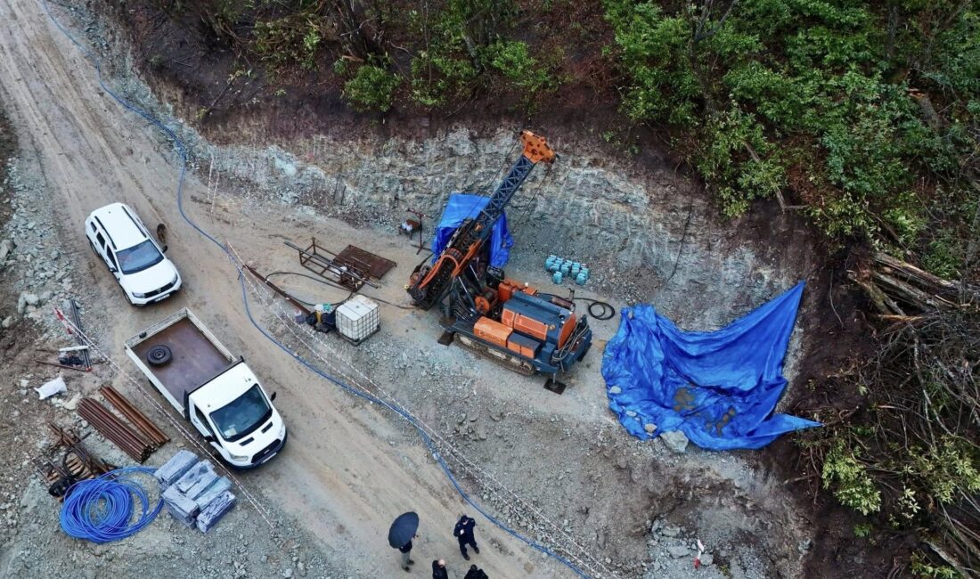 Mahkeme kararına rağmen Alagöz Madencilik, Giresun Sekü Köyü’ndeki sondaj makinesini