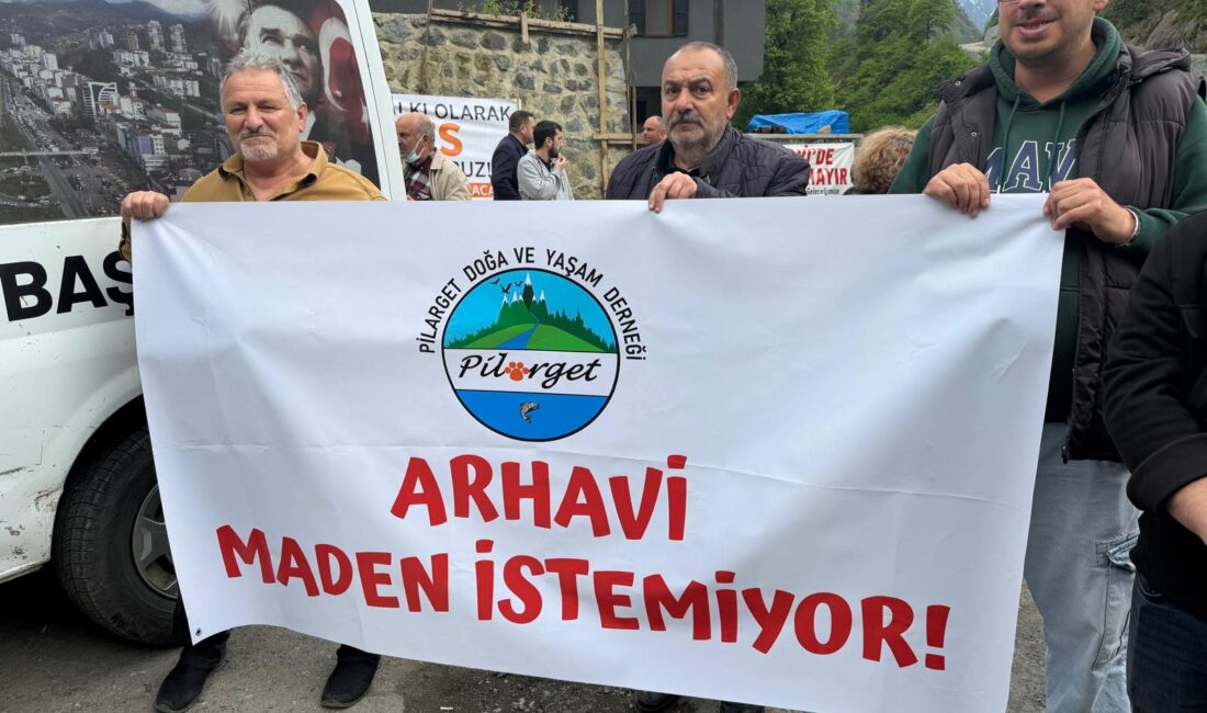 Arhavi Çifte Köprü’de HES ve Maden Protestosu HAber: Gençağa Karafazlı