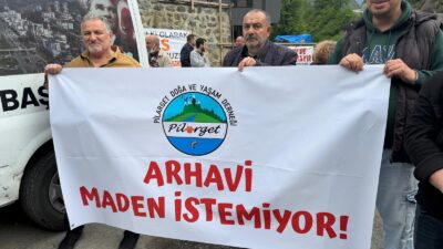 Arhavi Çifte Köprü’de HES ve Maden Protestosu HAber: Gençağa Karafazlı