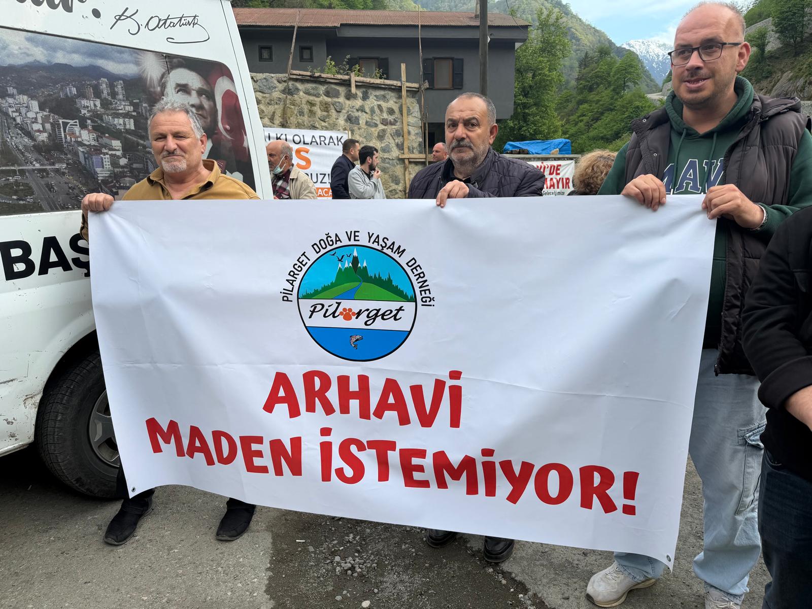 Arhavi Çifte Köprü’de HES ve Maden Protestosu HAber: Gençağa Karafazlı