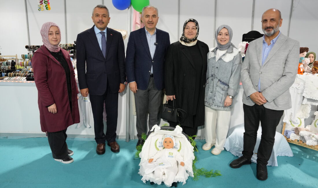 KADIN EMEĞİ RİZE’DE VİTRİNE ÇIKTI: HANIMELİ ÇARŞISI AÇILDI Haber: Gençağa