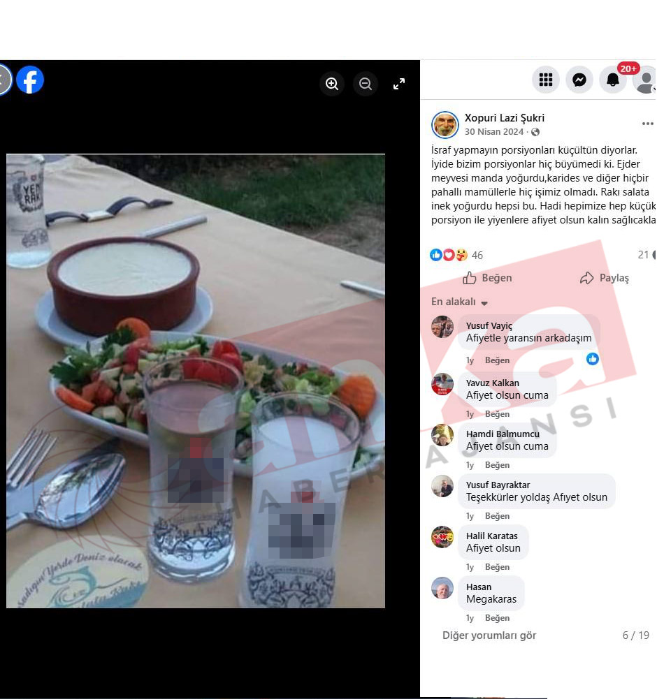 Haber: Gençağa KARAFAZLI (HOPA) – Kişisel sosyal medya hesabında arkadaşlarıyla