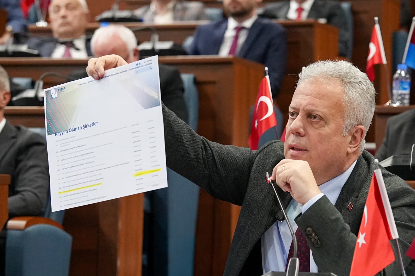 ZORLU, AZİZ İHSAN AKTAŞ’IN TRABZON BÜYÜKŞEHİR BELEDİYESİ’NDEN ALDIĞI İHALEYİ MECLİS