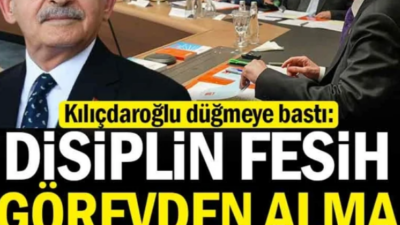 Butlan CHP’si, Özgür Çelik dahil altı il başkanını görevden aldı,
