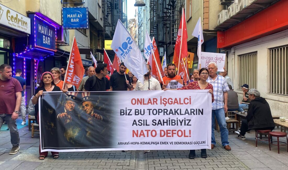 Hopa’lı Eşkiyalar  NATO’yu protesto etti:  Onlar işgalci, biz bu toprakların
