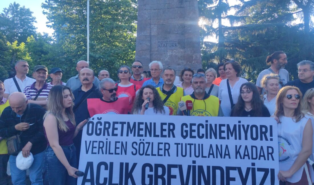 Öğretmen sendikası Trabzon şubesi “Baskılara, gözaltılara ve yıldırma politikalarına rağmen mücadelemizi